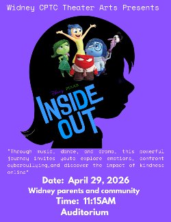 Parent flyer for the show